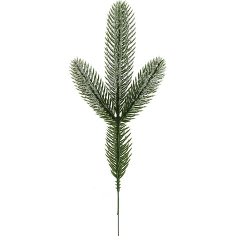 Artificial Branch, 24 Pieces Artificial Christmas Pine Branches, Plastic Pine Needle Garland, Green Artificial Fir Branch for Christmas Decoration, Christmas Tree, Door Frame, Gift