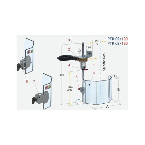 Bohrgitter PTR-02/180  OPTIMALE 3002180