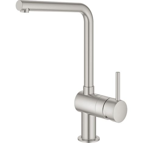 GROHE Minta Einhand-Spültischarmatur, Ausladung 210mm, L-Auslauf, (1/5)