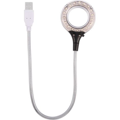 Lampe LED USB portable 18 pièces haute luminosité, idéale pour PC et ordinateur portable (1/5)