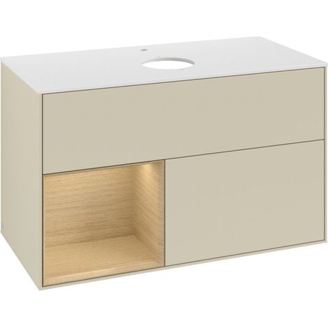 Villeroy & Boch G771PCHJ Meuble sous-lavabo Finion G77