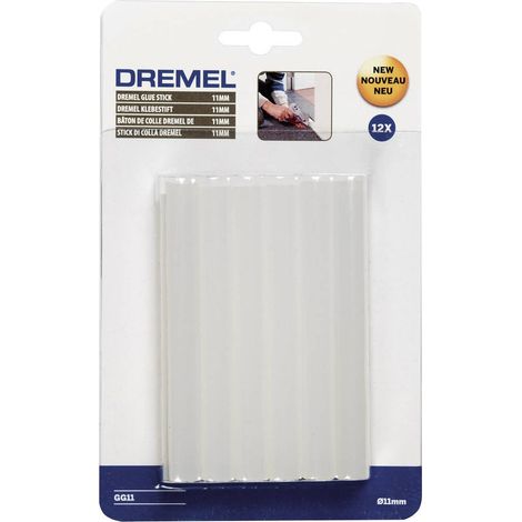 Dremel GG11 Stick colla a caldo 11 mm 100 mm Trasparente 125 g 12 pz. (1/3)