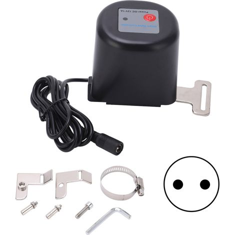 Vanne d'eau intelligente WiFi, contrôle à distance par téléphone, minuterie sans fil, type à poignée, arrêt automatique, pour ZigBee, prise EU AC100-240V (1/5)