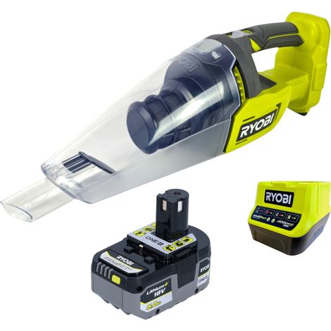 Aspirateur à main sans fil RYOBI RHV18-0 18 V 600 ml + 1 batterie 5,0 Ah + chargeur (1/5)