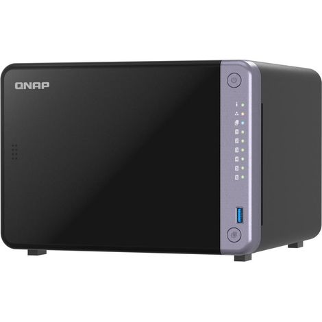 QNAP TS-632X-4G servidor de almacenamiento NAS Torre Alpine Alpine AL-524 4 GB DDR4 QNAP QTS Negro (1/4)