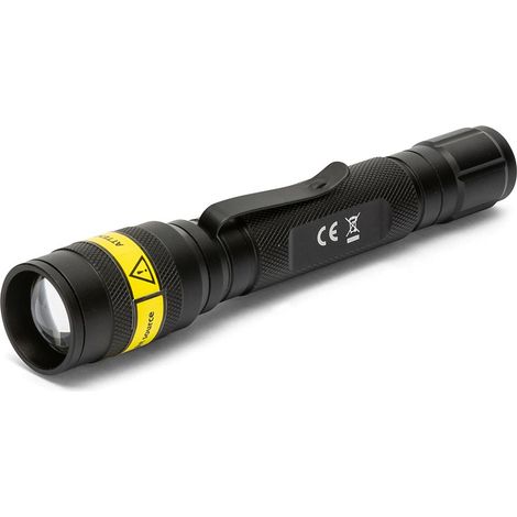 Lampe torche tactique VELAMP CREE avec mise au point réglable et une puissance de 300 lumens. (1/4)