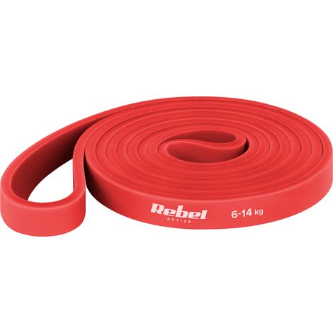 Fascia elastica di resistenza, durevole, power band, 6-14 kg, Rebel (1/5)