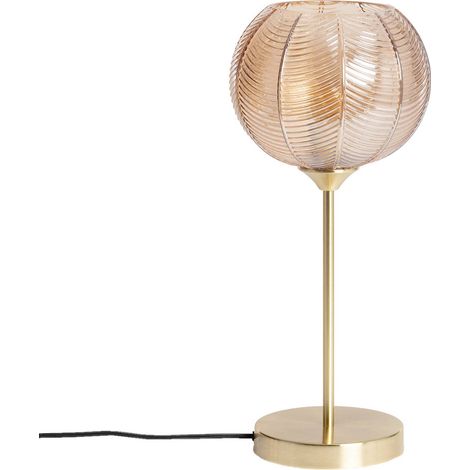 sweeek - Tischlampe aus Metall und Glas für drinnen Ø 20 cm (1/5)