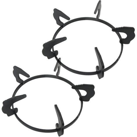 Anneau de Support de Wok de 2 pièces, Anneau de Support de Wok de cuisinière à gaz, Supports de Support de Wok Support de Casserole (1/5)
