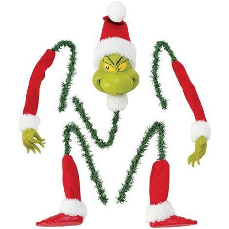 Décorations de Noël pour corps, sommet d'arbre, bras et jambes, ornements d'arbre festifs, accessoires de sapin amusants et originaux