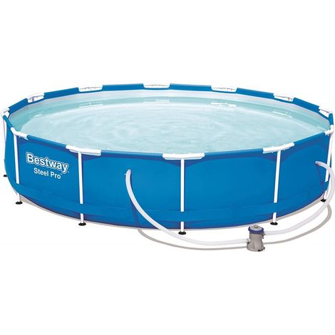 Piscina Frame Tonda Filtro 1C 366 H. 76 Bestway BW56681 (1/5)