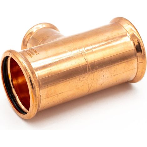 PrimaPress Copper Pressfit Branch Tee 54x54x35mm - Premium Quality (1/2)