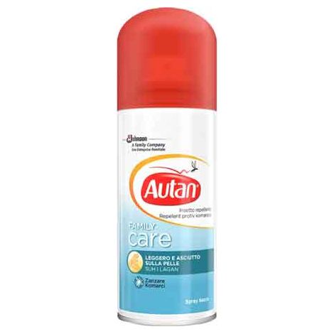 AUTAN REPELLENTE PER ZANZARE 'FAMILY CARE SPRAY SECCO' 100 ml - JOHNSON (1/2)
