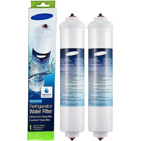Filtres à eau externes Samsung DA29-10105J – Lot de 2 – Testés NSF pour sécurité – Élimine chlore et odeurs – Capacité 3785 litres (1/3)