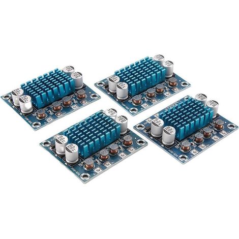 Carte d'amplificateur de puissance audio stéréo numérique 2.0 canaux 30W+30W (1/5)