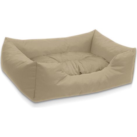 BedDog® MIMI colchón para perro,cama, sofá, cesta para perro:XL, SAND (beige) (1/5)