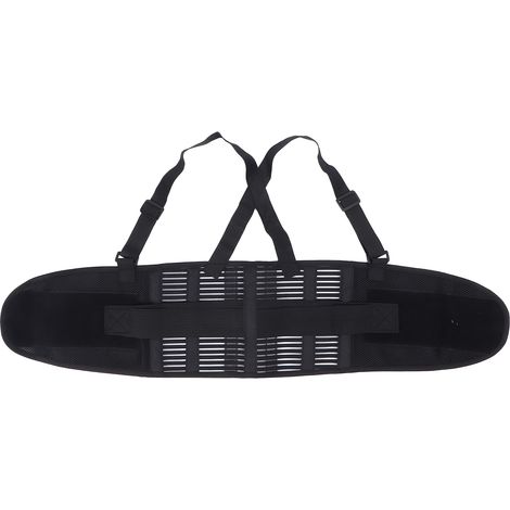 Ceinture Lombaire Respirante Réglable avec Bretelles, Maintien du Dos, Fermeture Auto-Agriffante, Soutien Vertébral Réglable (1/5)