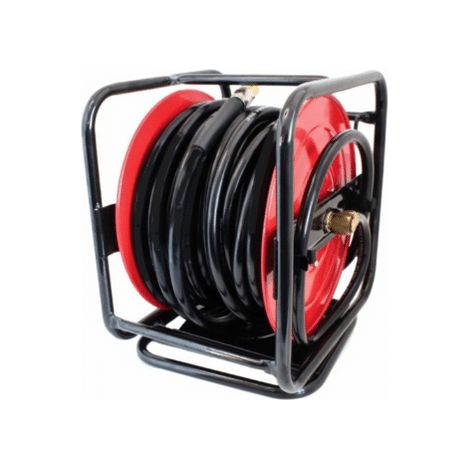 TUBO AVVOLGITUBO ARIA COMPRESSA SUPPORTO GIREVOLE 30 MT METRI 8X12 MM 1/4" 996s