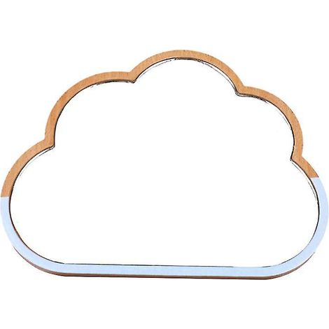1 miroir cosmétique en forme de nuage (1/3)