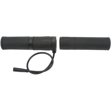 Poignée d'accélérateur rotative pour vélo électrique FT 158X, compatible avec les modifications et les prises étanches.