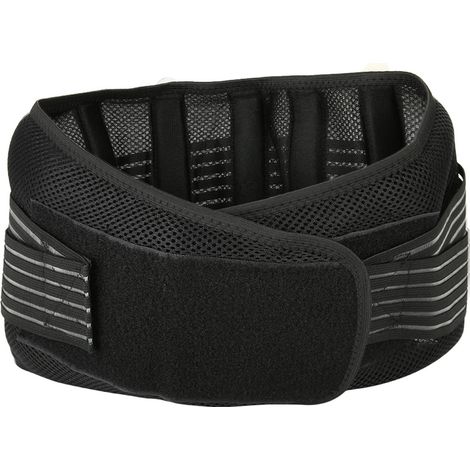 Ceinture Lombaire Respirante Noire Réglable pour Soutien Abdominal et Soulagement des Douleurs Lombaires (Taille L) (1/5)