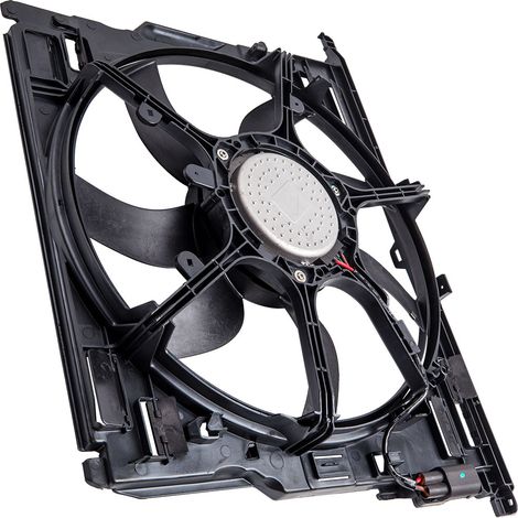Ventilador de refrigeración del radiador for BMW 5 F10 F18 F11 17428509741 (1/5)