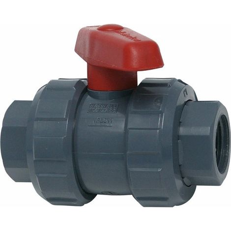 Válvula esfera de pvc ½ pulg