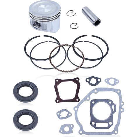 1 Piston Ring Gasket Kit 68mm, Honda GX160 GX200 5.5HP 6.5HP 168F Engine, Replacement Part (1/5)