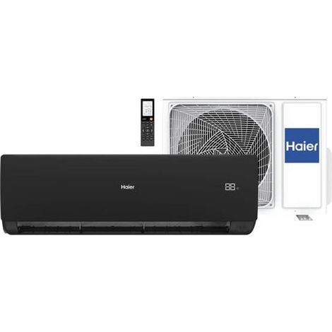 Conjunto aire acondicionado Haier Flexis S 50 negro (1/2)