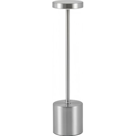 Lampe de bureau LED rechargeable en forme de H, style minimaliste moderne, commande tactile USB, veilleuse d'ambiance bar (1/4)