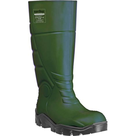 Botte Pu S5 Ci Fo Couleur : Vert Taille 47 - Portwest