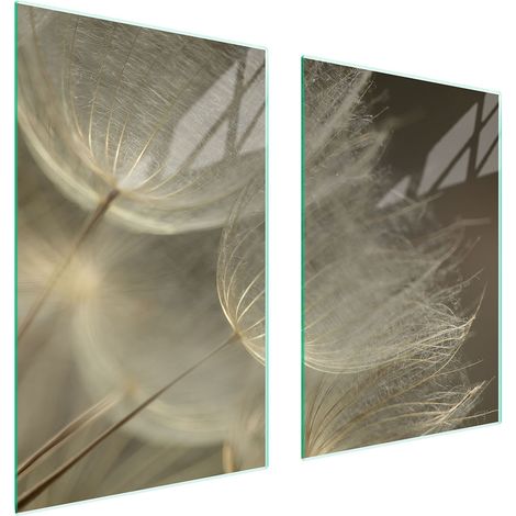 GLASSCHUTZPLATTE FÜR KÜCHE 65x52 BLUME (1/5)
