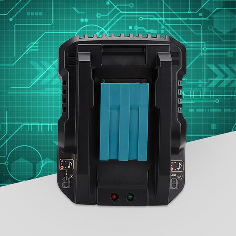 Chargeur universel Makita 14.4V-18V pour batteries DC18RA/DC18RC - 100-240V avec fiche européenne