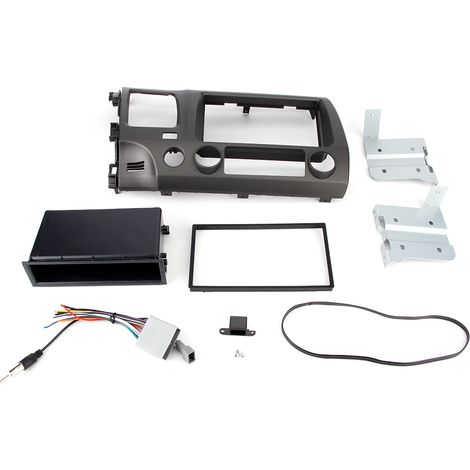 Support de cadre GPS pour tableau de bord intérieur voiture, garniture de navigation, compatible Honda Civic 2006-2011 (1/5)
