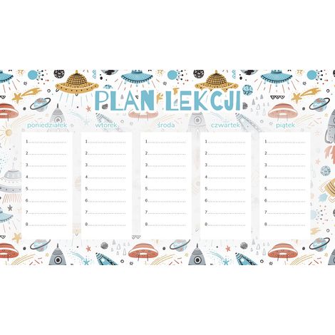 Plan de leçon POUR LE RÉFRIGÉRATEUR MAGNÉTIQUE 45x26CM
