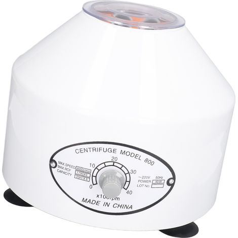 Centrifugeuse de laboratoire électrique de paillasse à basse vitesse (1790 g), rotor 6 x 20 ml, prise UE 220 V (1/5)