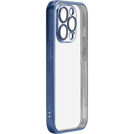 Custodia protettiva opaca Joyroom JR-15Q4 per iPhone 15 Pro Max (blu)