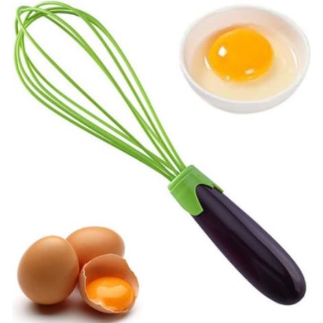 Fouet Cuisine - Non spécifié - Mini Batteur en Silicone - Antidérapant - Compatible lave-vaisselle - 15.727cm (1/4)