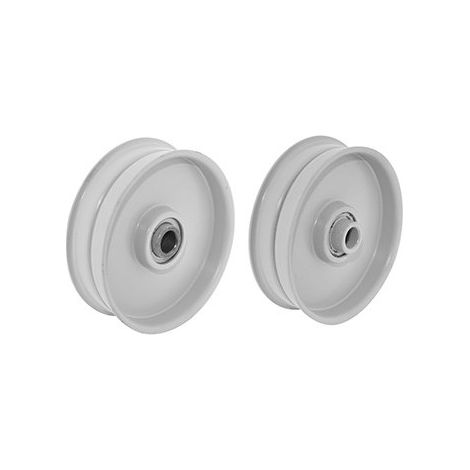 Poulie à Gorge Plate Adaptable Ariens - Mtd - Murray - Toro Pour Déneigeuses Mtd Séries 840, 841, 850, 960. Remplace Origine 073