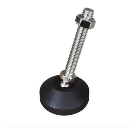 8 pièces M10x80 mmxØ 40 mm, Lot de 8 pieds de réglage M10x80 mm,Vis de réglage,Pied de meuble,Peut être porté,Pieds réglables,Support de réglage,Angle maximum 20 ° (1/4)