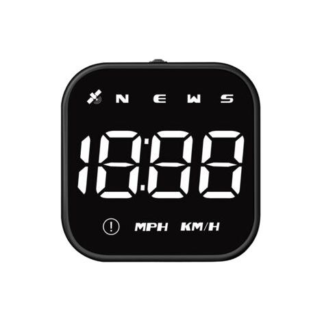 BUNTHAUS Compteur de vitesse GPS Affichage tête haute Direction de conduite Heure Alarme de survitesse Fatigue (1/5)