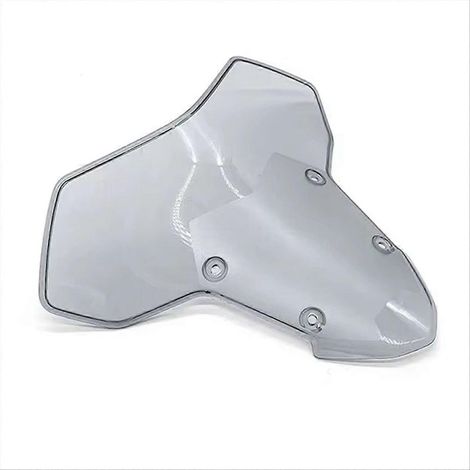 Motorrad-Windschutzscheibe, universelle Windschutzscheibe, Lenkerabdeckung, Windschutz für Zweiräder, Standardmodell, transparent getönt. (1/5)