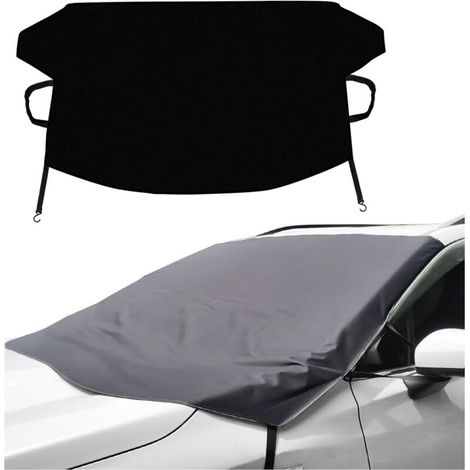 Copertura per parabrezza auto, copertura protettiva invernale per veicoli, protegge il parabrezza dal gelo e il lunotto anteriore, da neve, gelo, sole e polvere, per la maggior parte dei veicoli