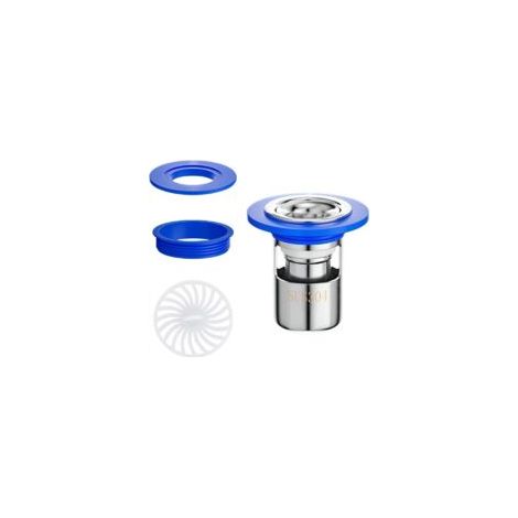 Scarico doccia antiodore con valvola di non ritorno, adatto per scarichi lavabo da 32 mm. - Crezuo