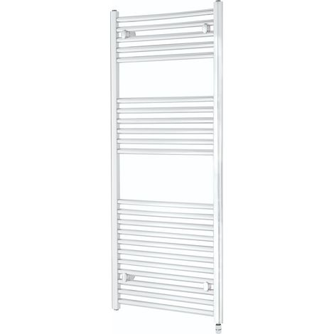 Heatwave Ballad White Standard Electric Ladder Towel Rail 1186mm (H) x 600mm (W) (1/3)