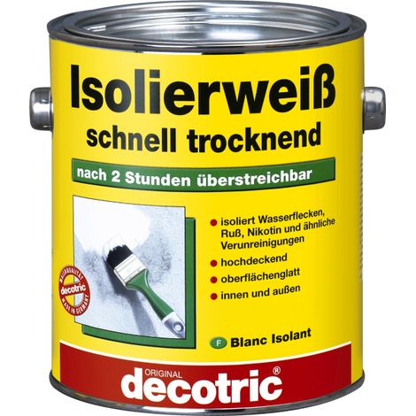 Decotric Isolierweiß 2 L weiß Grundierungen (1/2)