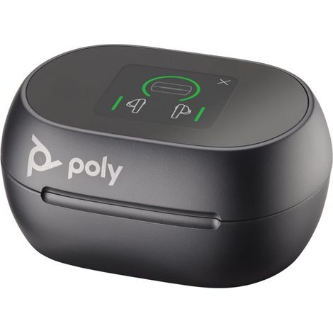 POLY Étui de chargement avec écran tactile noir Voyager Free 60+ UC pour BT700 Adaptateur USB-C (1/2)