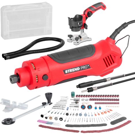 Fräser Strend Pro, 550W, multifunktional, 287-teiliges Set, Multifunktionswerkzeug (1/5)