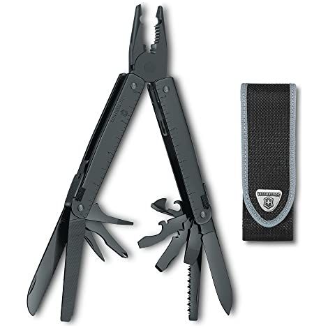 Victorinox, strumento multifunzione Swiss Tool Spirit BS (29 funzioni, pinza), nero (1/4)