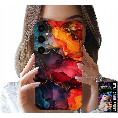 Funda para Samsung Galaxy M55 5G - Diseño de piedra, funda + cristal (1/5)